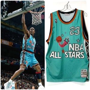 VINTAGE ✨ 1996 NBA ALL STAR • EAST JERSEY • 
MICHAEL JORDAN • XXL 52 • EUC